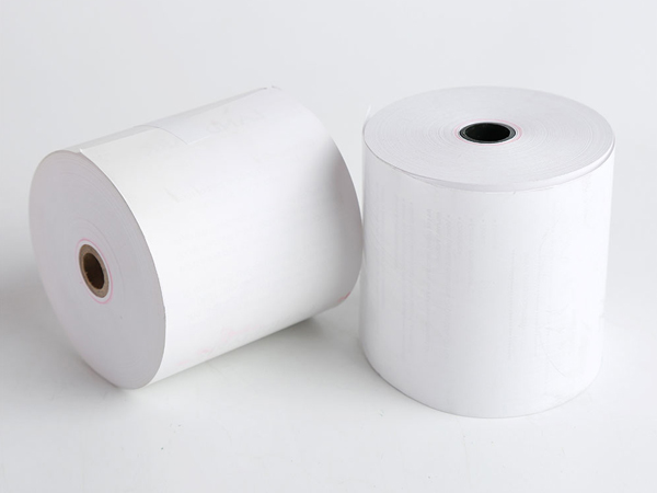 外卖热敏打印纸端口平齐，防油性能好