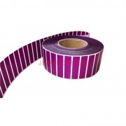 紫色合成纸条码标签