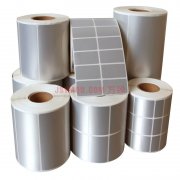 卷筒亚银标签纸